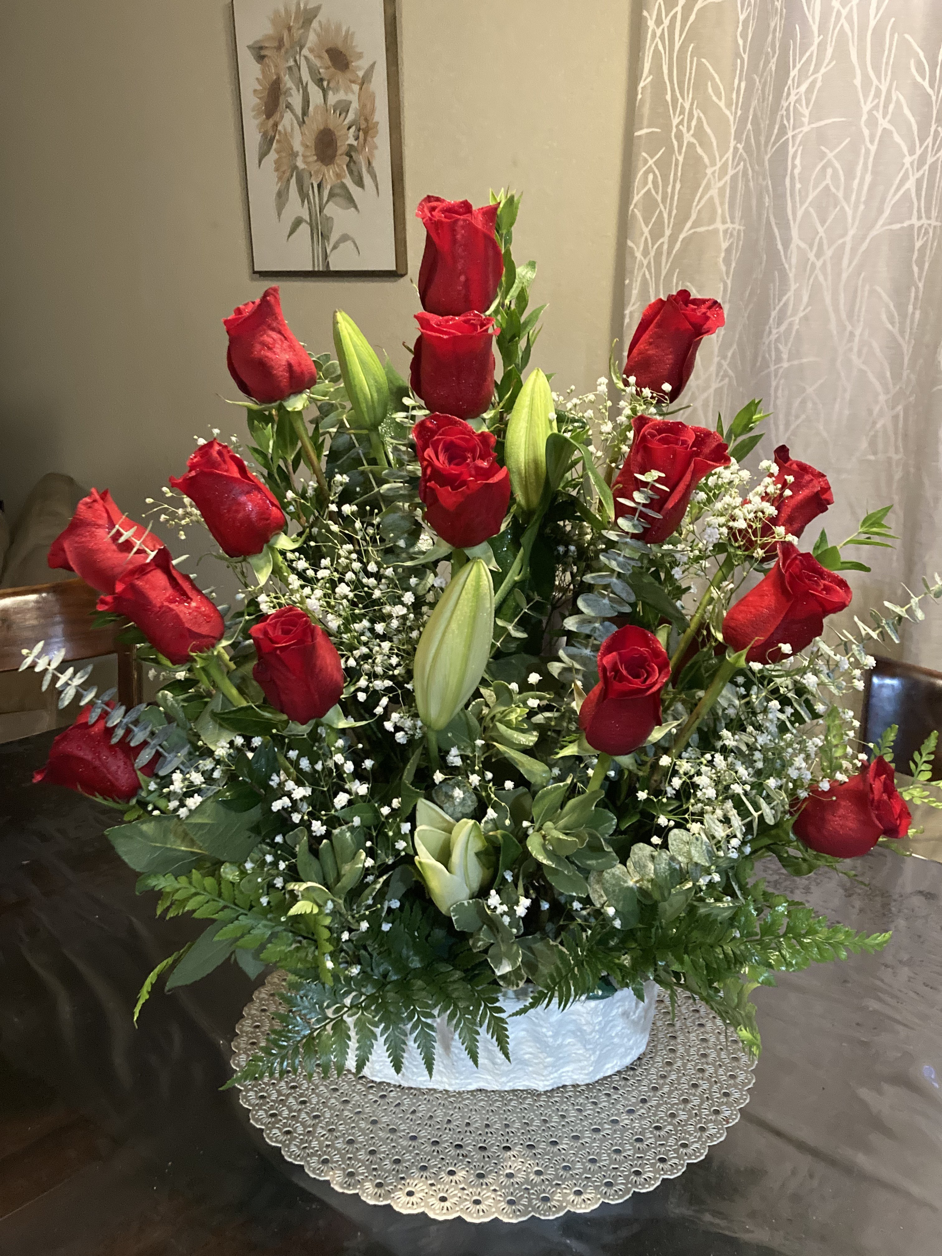 Anniversary roses